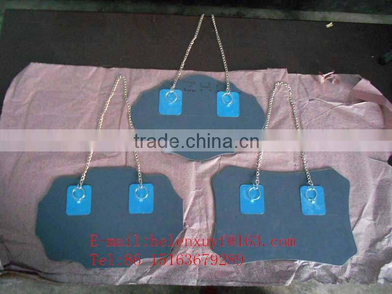 20x30cm assorted hanging mirrors with metal chain for your wall decorative