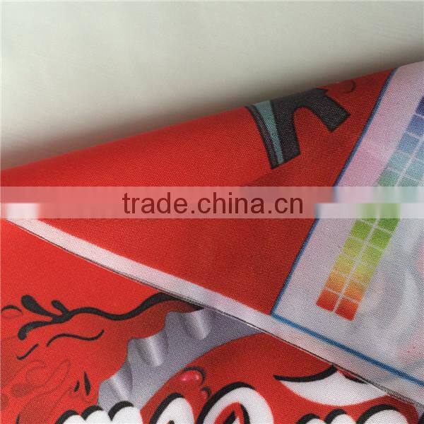 glosy or matte banner fabric for sublimation printing