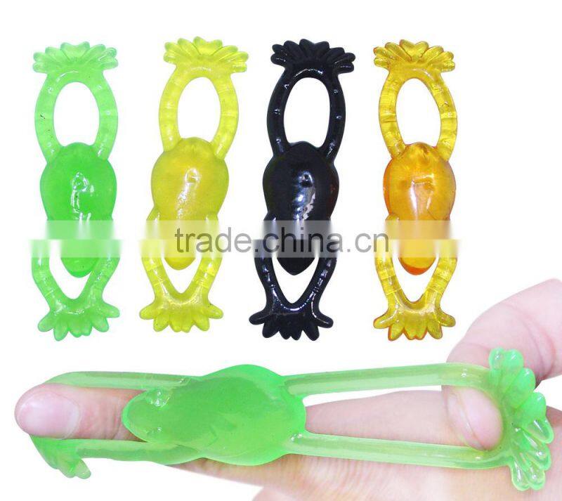Wholesale assorted color Sticky hand toy