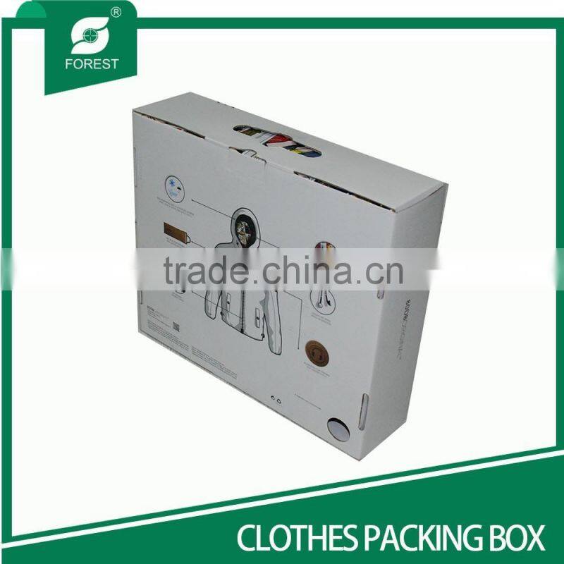FULL PRINTED CORRUGATED SHIPPING BOX FOR CLOTHES