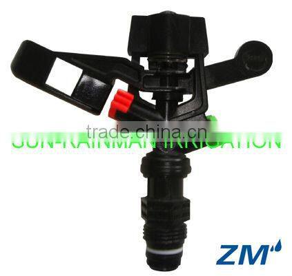 3/4"Full Circle Plastic Impact Sprinkler For Agriculture Irrigation