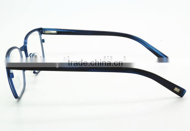 unisex designer eyeglasses fashionable metal optical spectacles
