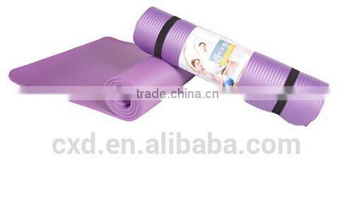 TH012 Manufacturers supply Good quality 8mm NBR yoga mat 0.8cm*W61cm*L173cm
