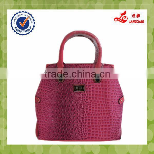 WholeSale Popular Designer Handbags Women Fashion Grey Color Leather Tote Bags Handbags