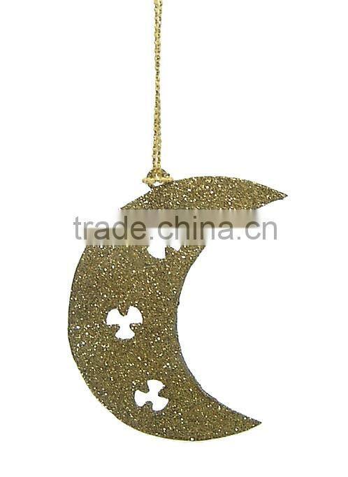 christmas hanging moon, christmas decoration moon
