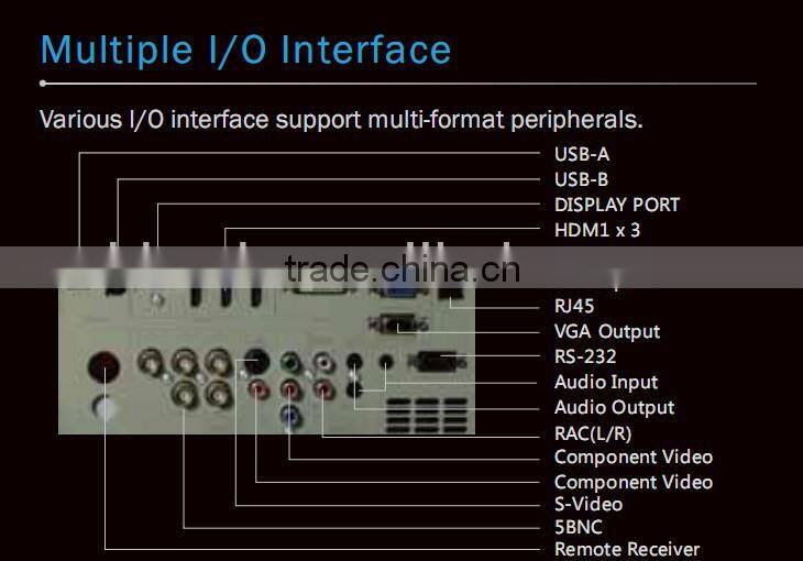 Large venue Projector Daytime high power projector large outdoor projector HDMI RJ45 WXGA 1280x800pixels 7000lumens