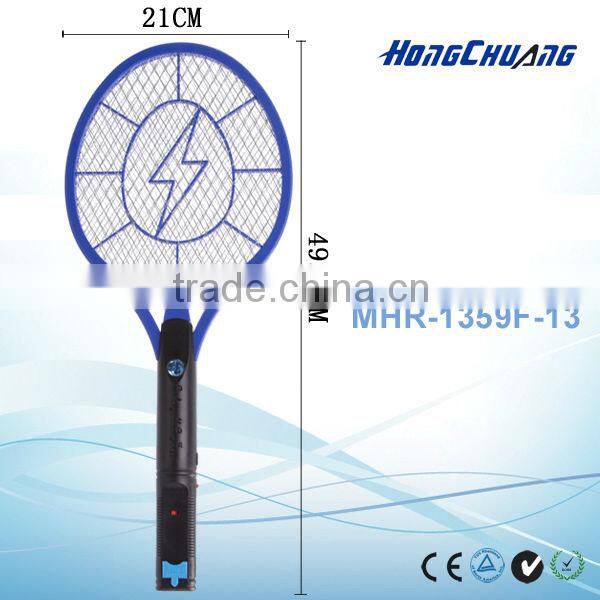 Three-layer nets ABS material high quality rechargeable electric mosquito racket