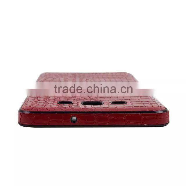 Wild PU alligator case ,soft phone case for samsung galaxy A5