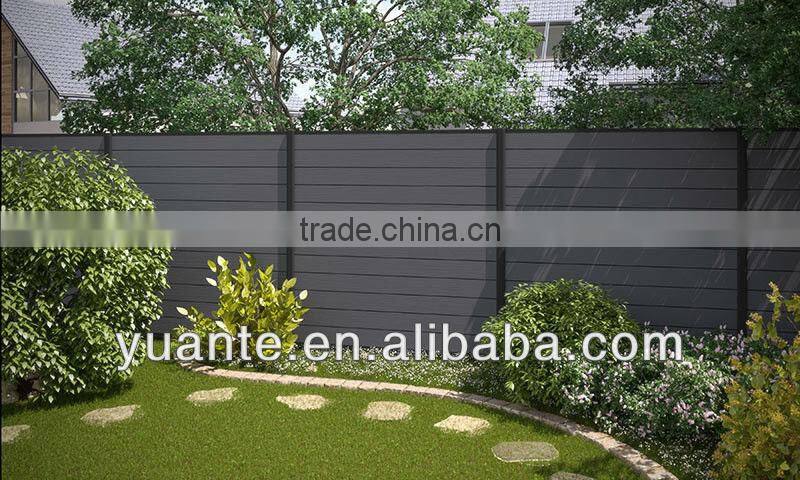 Outdoor and eco-friendly wood plastic composite WPC fence