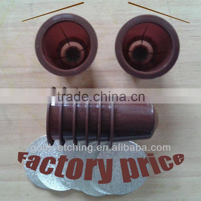 factory price plastic empty coffee capsule Aluminum lids