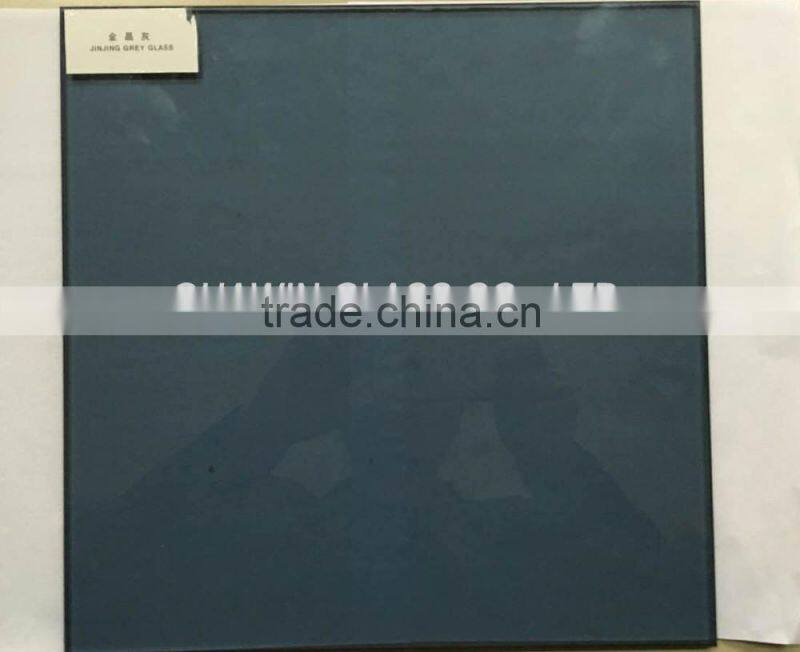 High Quality Bronze, Grey, Blue, Green, Pink Tinted Float Glass