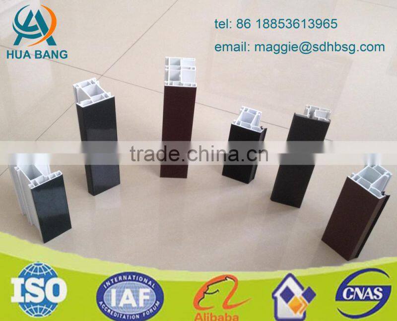 upvc soundproof sliding door profile