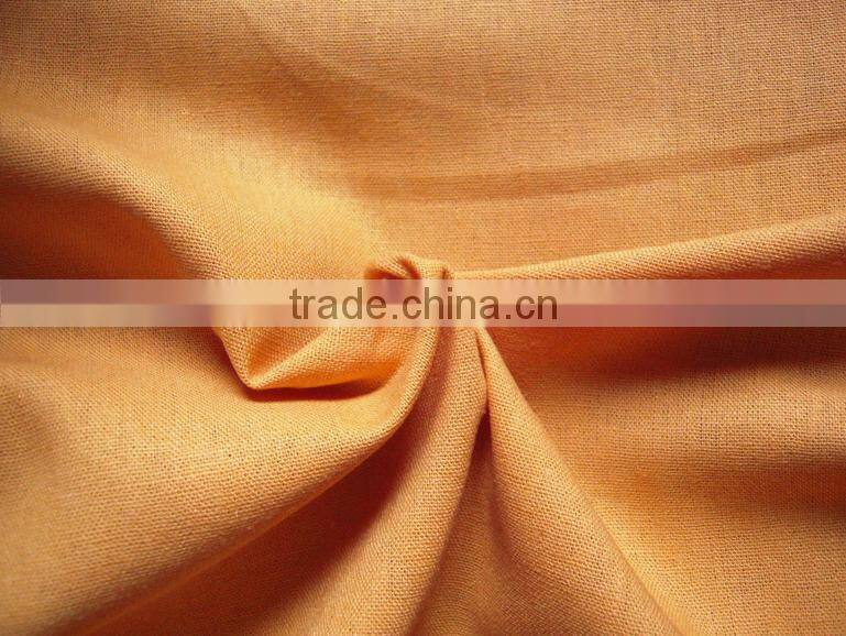 China supply linen rayon blended dyed fabric 10*10/44*38