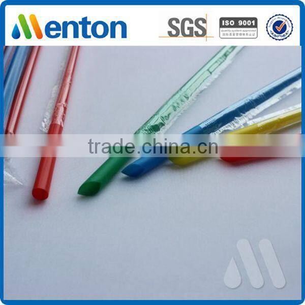 Yiwu Mengte new design hot sales colorful thick juice box straw wrap film