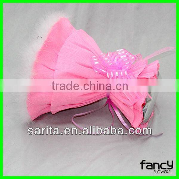 Sweet Love plush doll bouquet 9 Pcs Dolphin 11 Pcs Pink Rose Artificial Flowers Creative Gifts Valentines Present