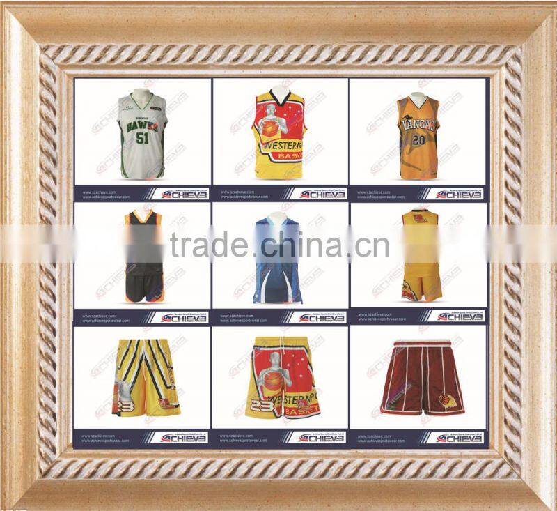 china cheap wholesale custom sublimation basketball Wears