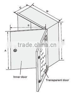 Fiberglass enclosure Distribution box SMC IP66