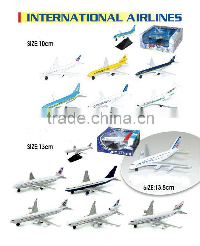 Assembly toys static Airplane for kids