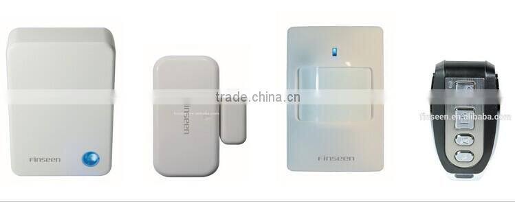 Home automation kits stable quality Ip Cloud alarm system with wireless zones