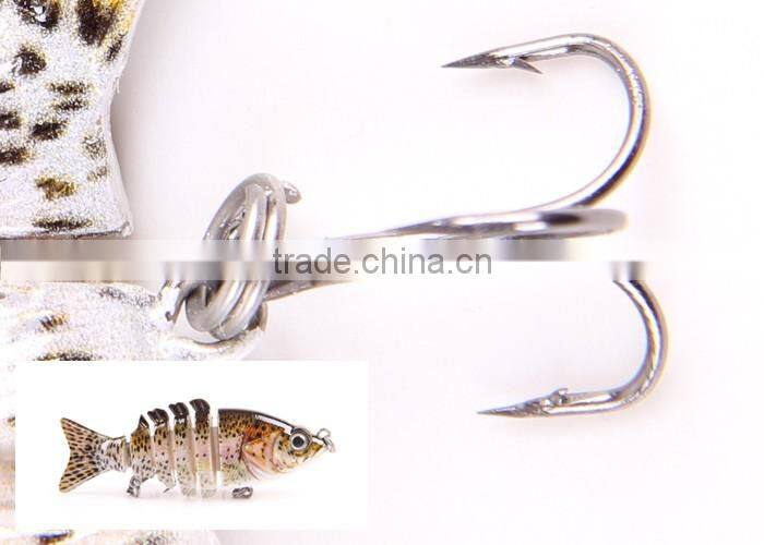WeiHai ILURE High Quality 6-Jointed Fish Lure Wholesale