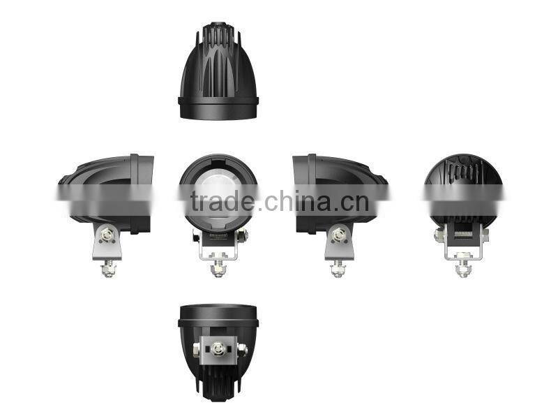 10W Cree LED Mini work lamp, motorcycle lamp