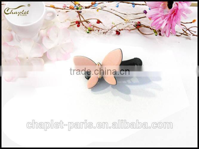 Wholesale 2015 New Style Natural Color Hair Accessories Alligator Clip Barrette