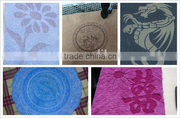 Larger format automatic feed home fabric CNC laser cutting engraving machine