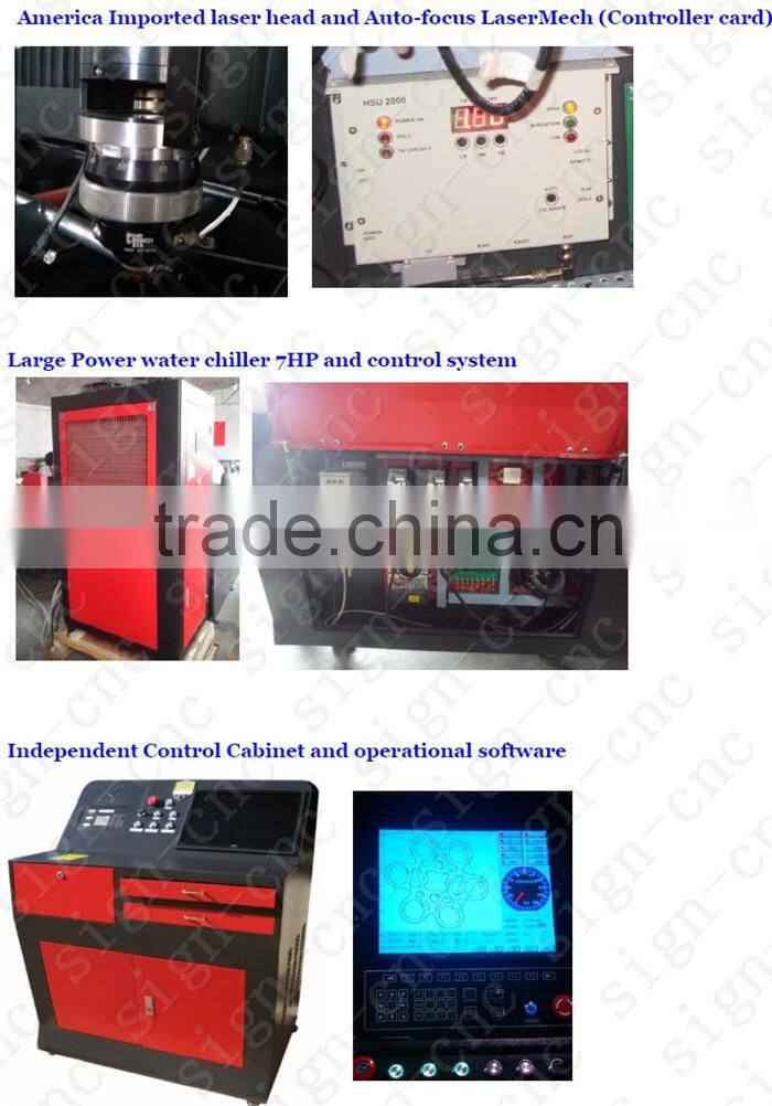 SIGN 5050 YAG laser cutting machine for metals/laser metal tube cutting machine