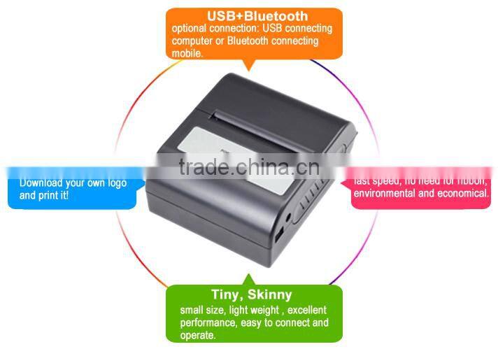 Bluetooth Mobile Thermal Printer Android Traffic Citation / Logistics / Transportation IMP003