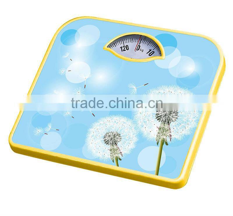 BR2015 Yellow Honey Electronic Weighing Scale Health Scale Mechanical Personal Scale Camry Weigh Scale
