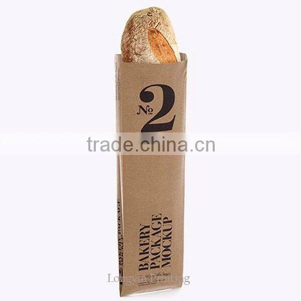 Bread paper Bag. Bread package bag bread bag