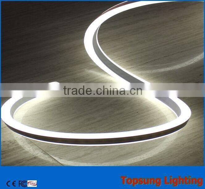 Pretty Double-sided orange ultra thin led neon flex for decoration