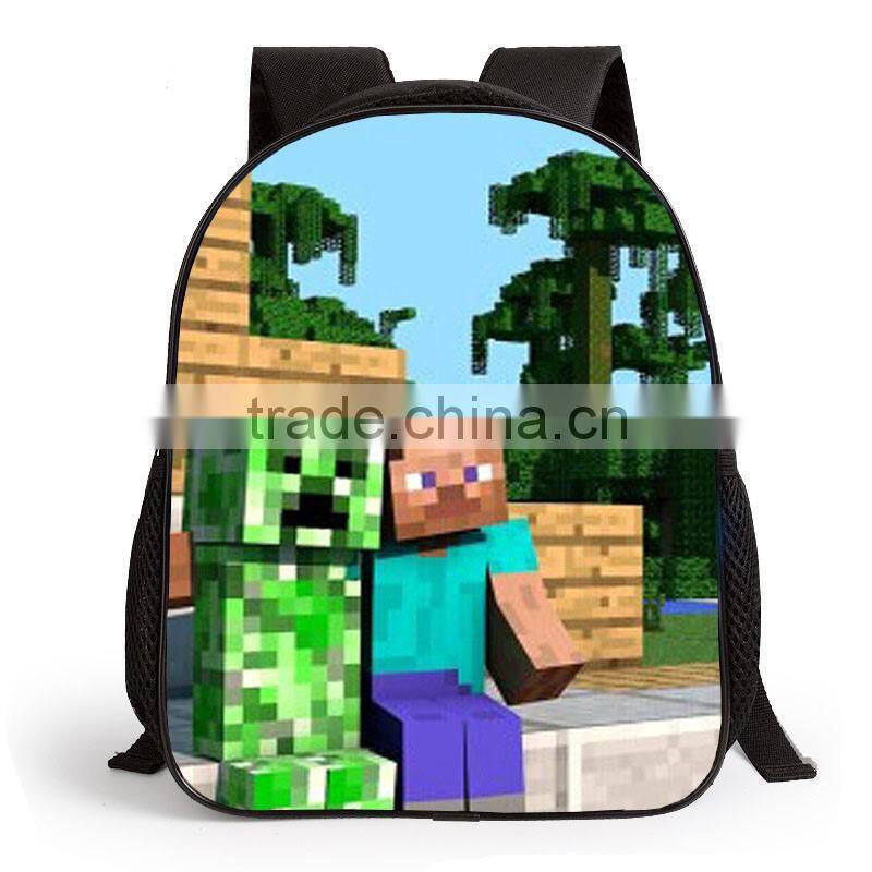 2016 Back To School Season Lego Series China Supplier Backpack Polyester Kids School Bag