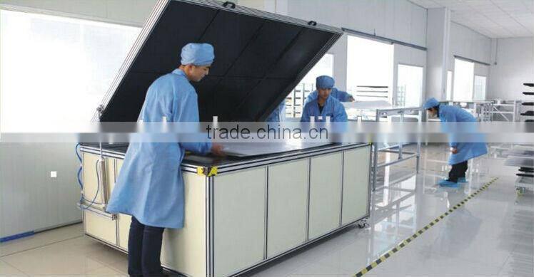 PET laminated solar panel