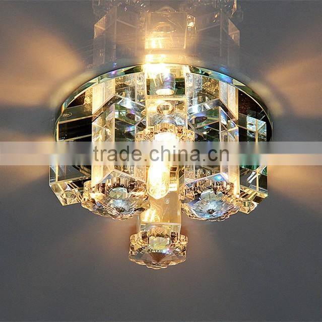 crystal ceiling light pressed irregularly shaped house decoration lamp hotel party DJ Holiday magic color led Christmas