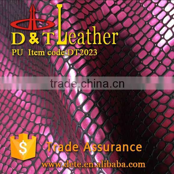pu leather for bags