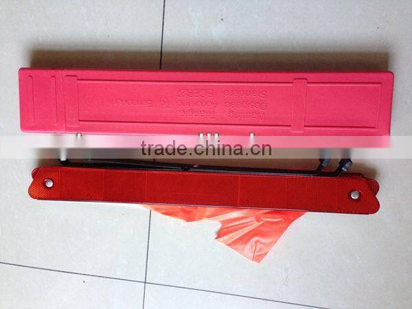 E-Mark flashing safety reflector flashing warning triangle