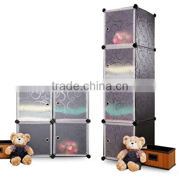 hot selling PAHS dust proof DIY PP magic CUBE storage cabinet