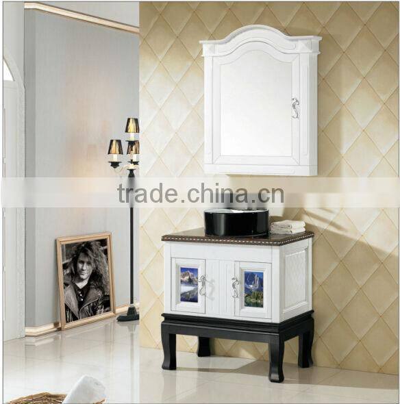 HM-029(ABS)Classic design cheap bathroom cabinet