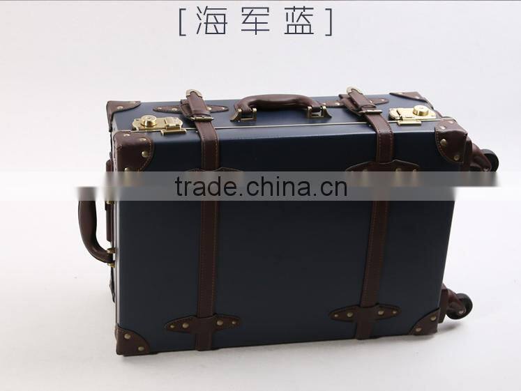 New Style Classic Vintage Suitcase With Spinner Wheels