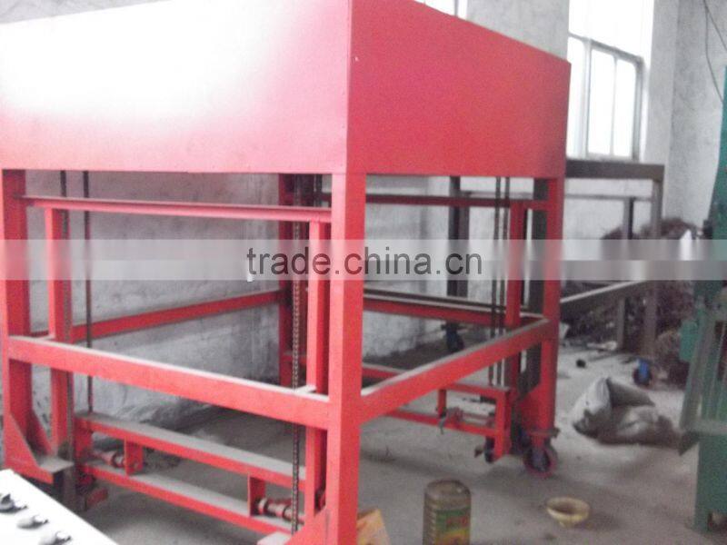 Big capacity light weight foam concrete blocks making equipment