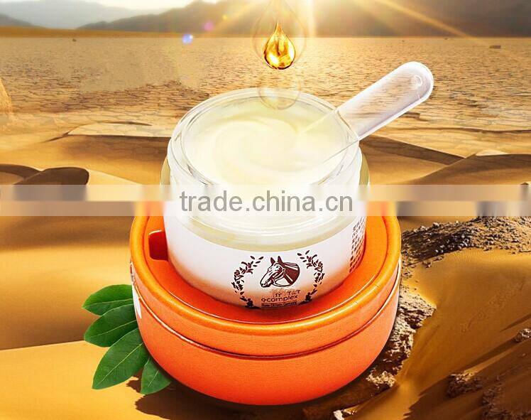 Hot Sale Skin Care Natural Whitening Moisturizing Face Beauty Cream, Horse Oil Cream