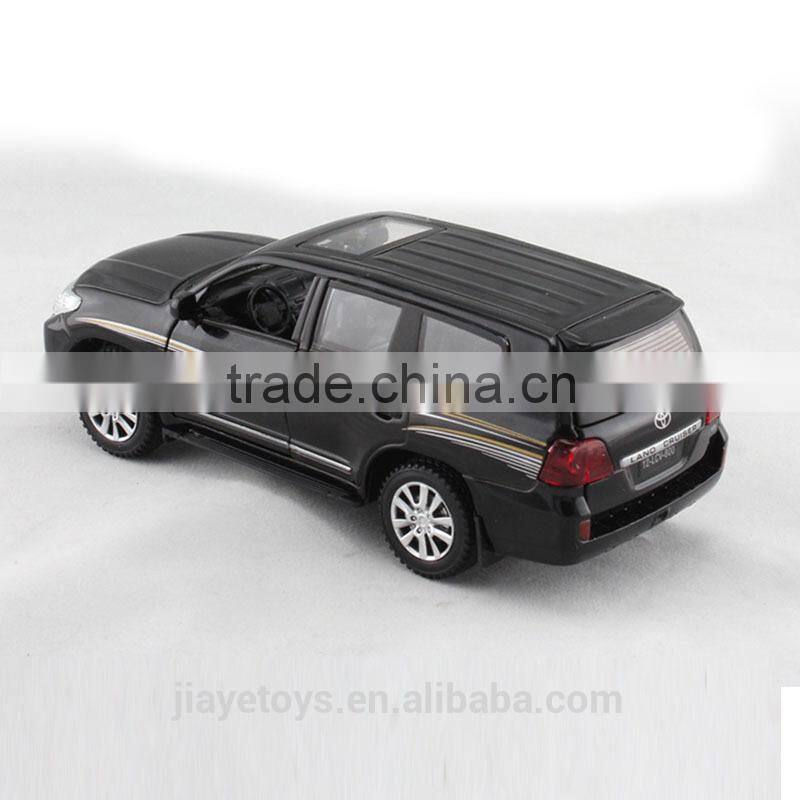Licensed metal boby type car plastic chassis car model