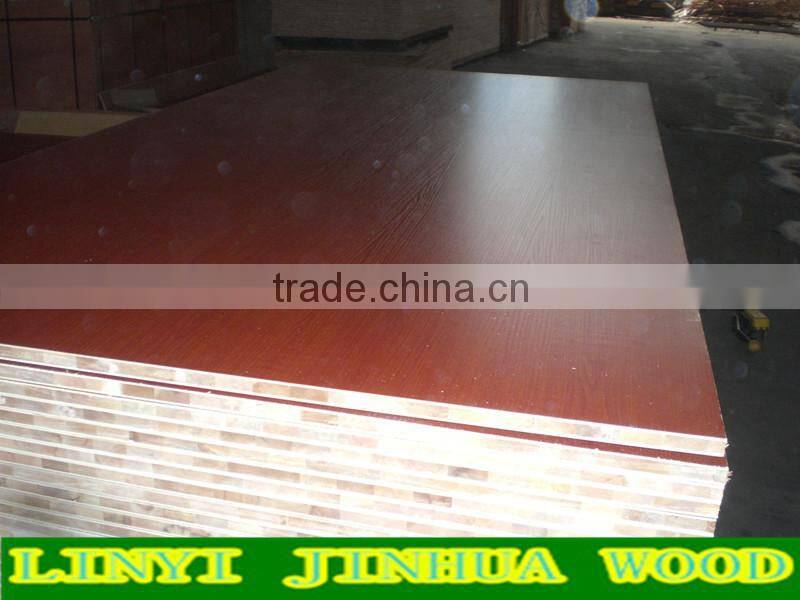 18mm falcata core melamine block board