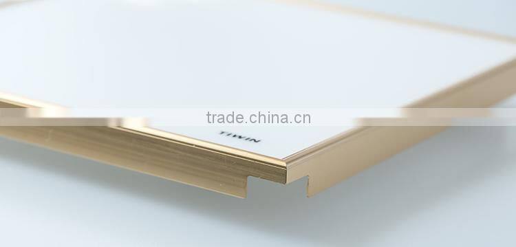 CE Certificate 18W 6500k 300*600 kitchen Silver frame led panel light price