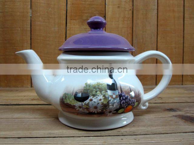 Wholesale ceramic coffee water tea pot