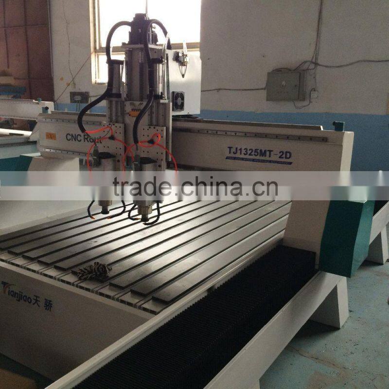 TJ1325 stone cnc engraving machine / aluminum cnc router