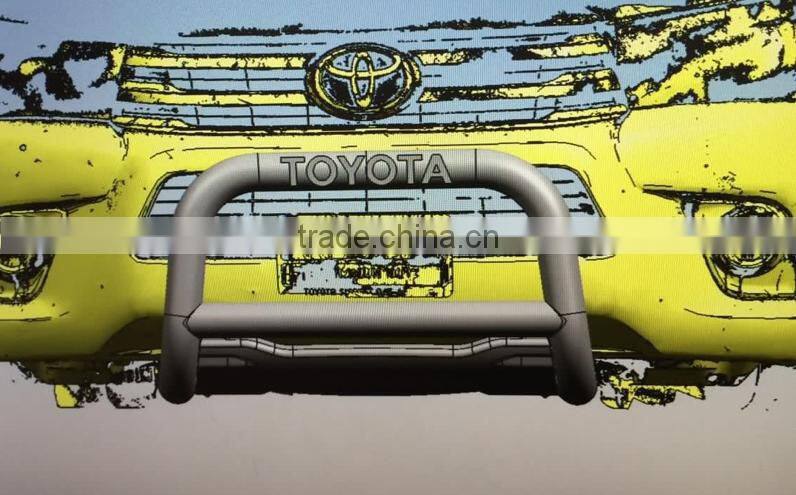 High Quality S/S Grill Guard for Hilux Revo2015+