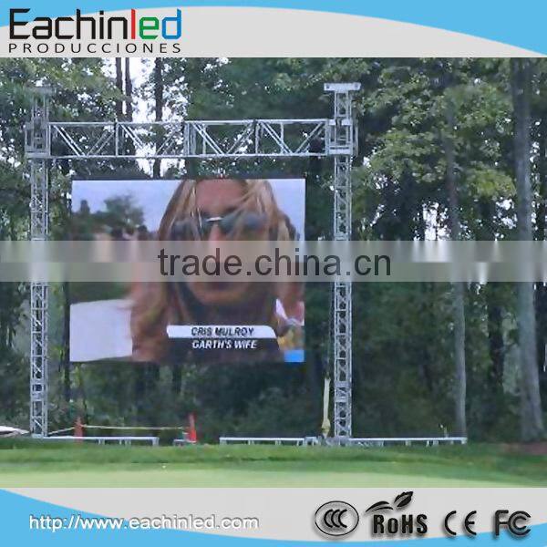 display led rental slim outdoor p6mm