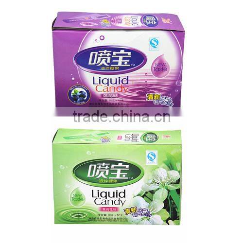 Wholesale Chinese candy tasty ice-cold fresh spray